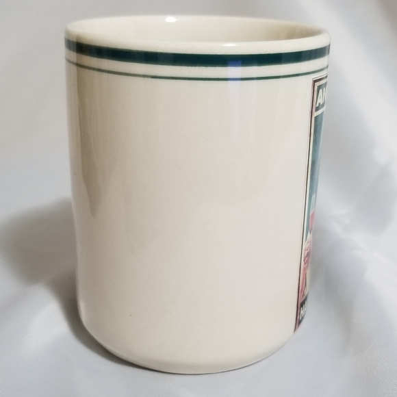 "And She Lived Happily Ever After" on Vintage Cream Gibson Coffee Mug Set 8 oz - Picture 10 of 14